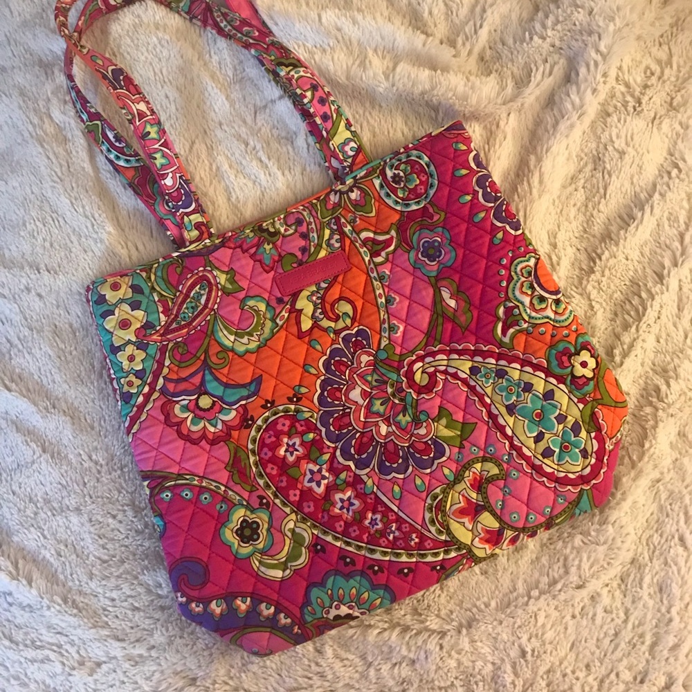 Vera Bradley Pink Swirls Tote